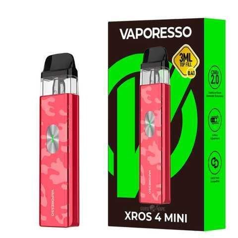 Pod-система Vaporesso XROS 4 Mini Camo Red (18880) - фото 2