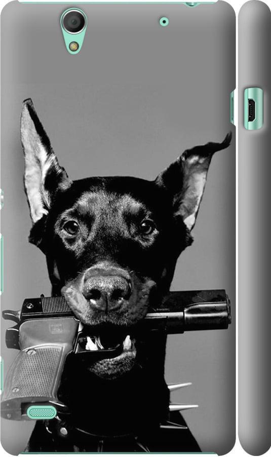 Чехол на Sony Xperia C4 E5333 Доберман (2745c-295-42517)