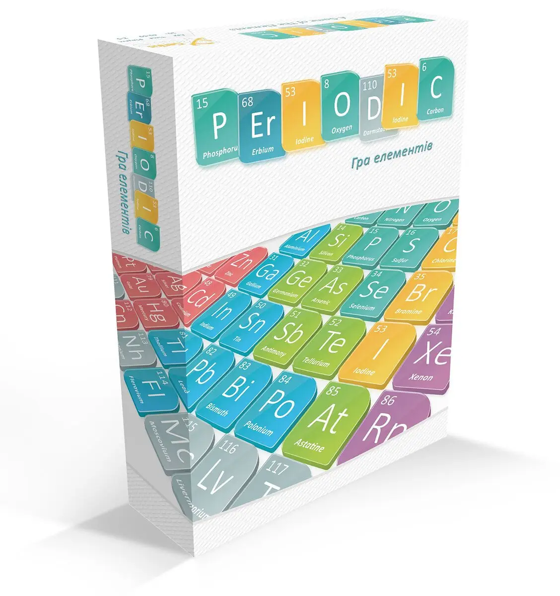 Настольная игра Periodic Игра элементов таблица Менделеева (4178)