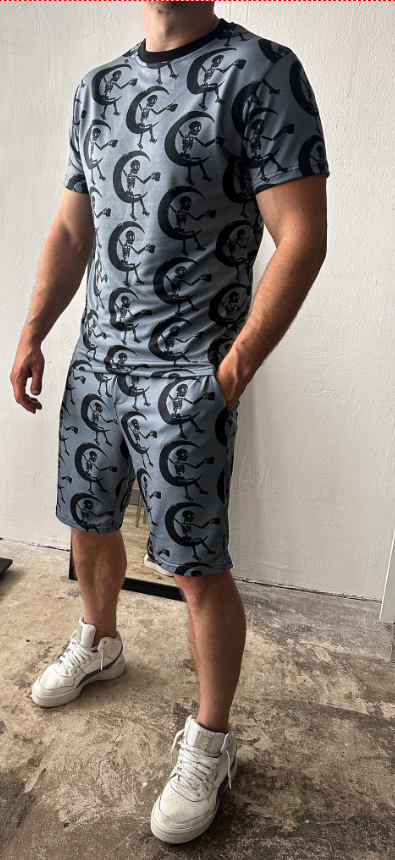 Спортивний костюм чоловічий 42-042 L Сірий Спортивний костюм чоловічий 42-042 L Сірий