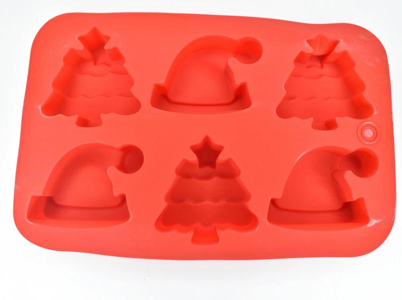 Форма силиконовая Elf Red 25х16х3 см - фото 2 Форма силиконовая Elf Red 25х16х3 см - фото 2