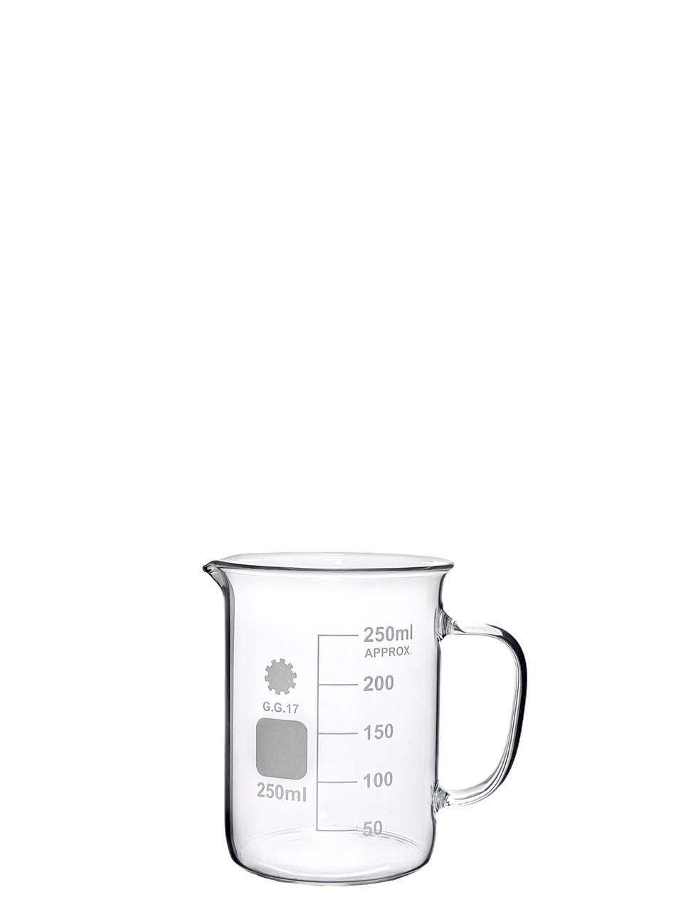 ᐉ Стакан химический Boro 3.3 низкий с мерками и ручкой 250 мл ...
