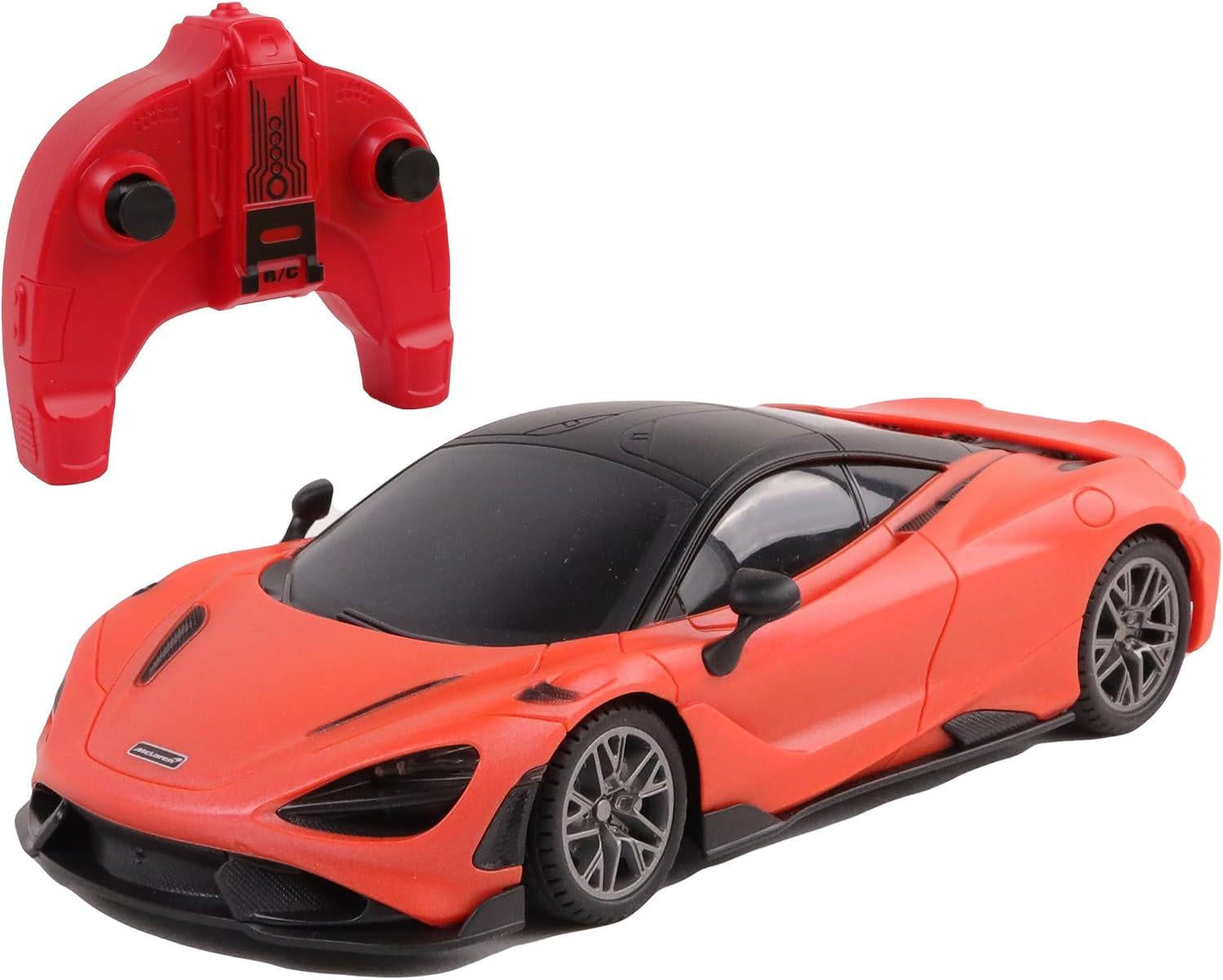 Радіокерована машинка Макларен MGM McLaren 765LT TURBO CHALLENGE RC Prestige 1:24 2,4 ГГц до 8 км/год від 6 років (SKU-447)