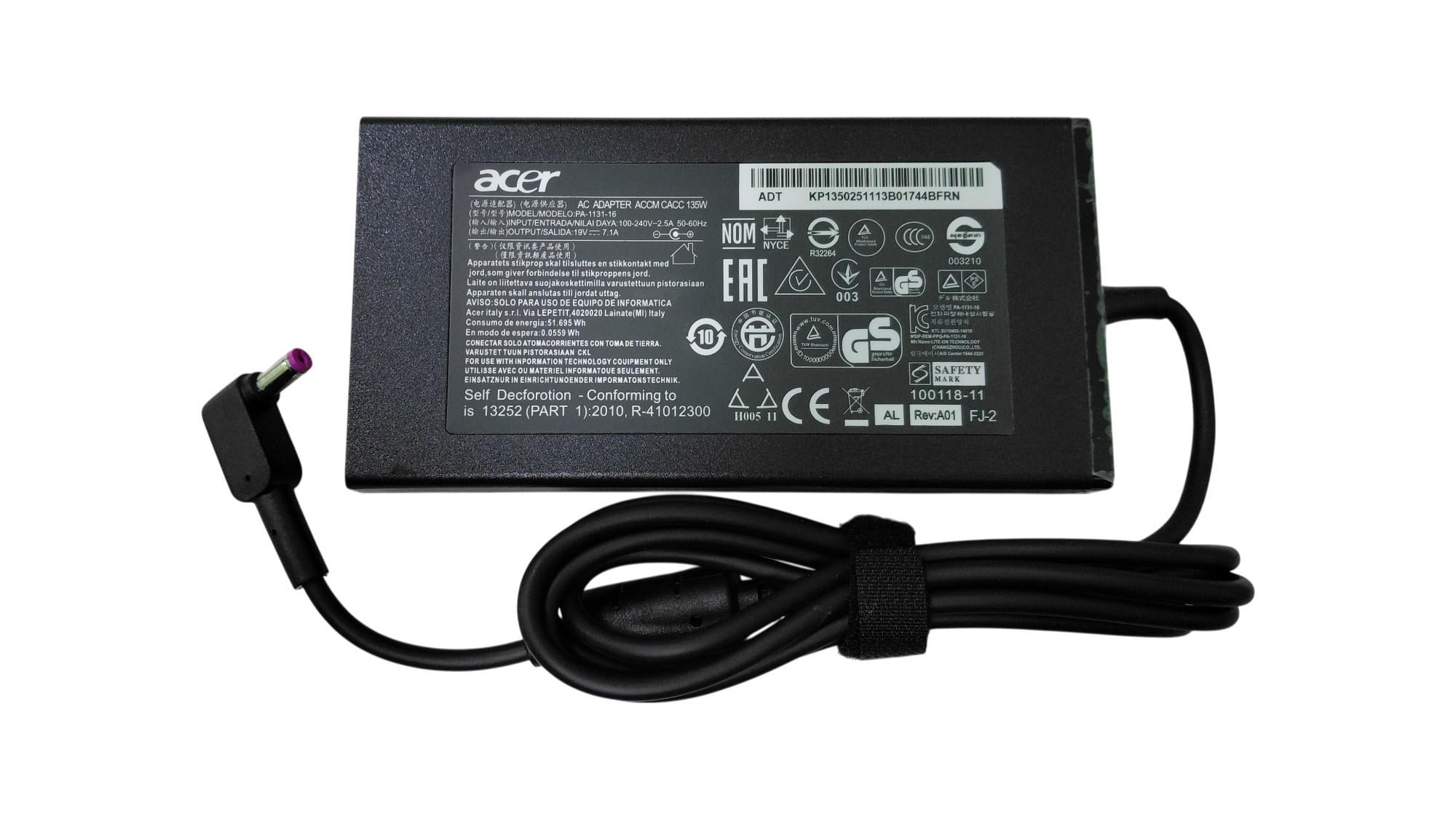 Блок питания для ноутбука Acer 135W 19V 7,1A 5,5x1,7 мм (074429)
