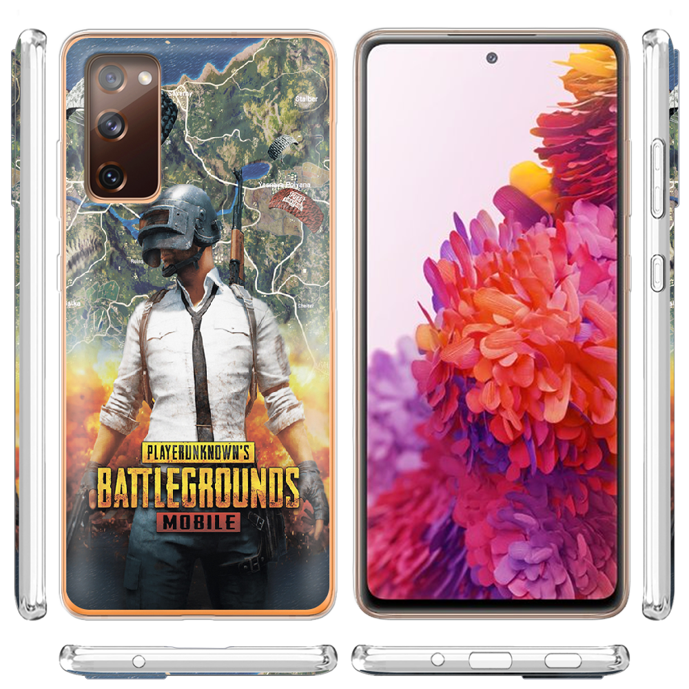 Чохол Boxface Samsung G780 Galaxy S20 FE PUBG Mobile Прозорий силікон (41035-up2309-41035) - фото 3