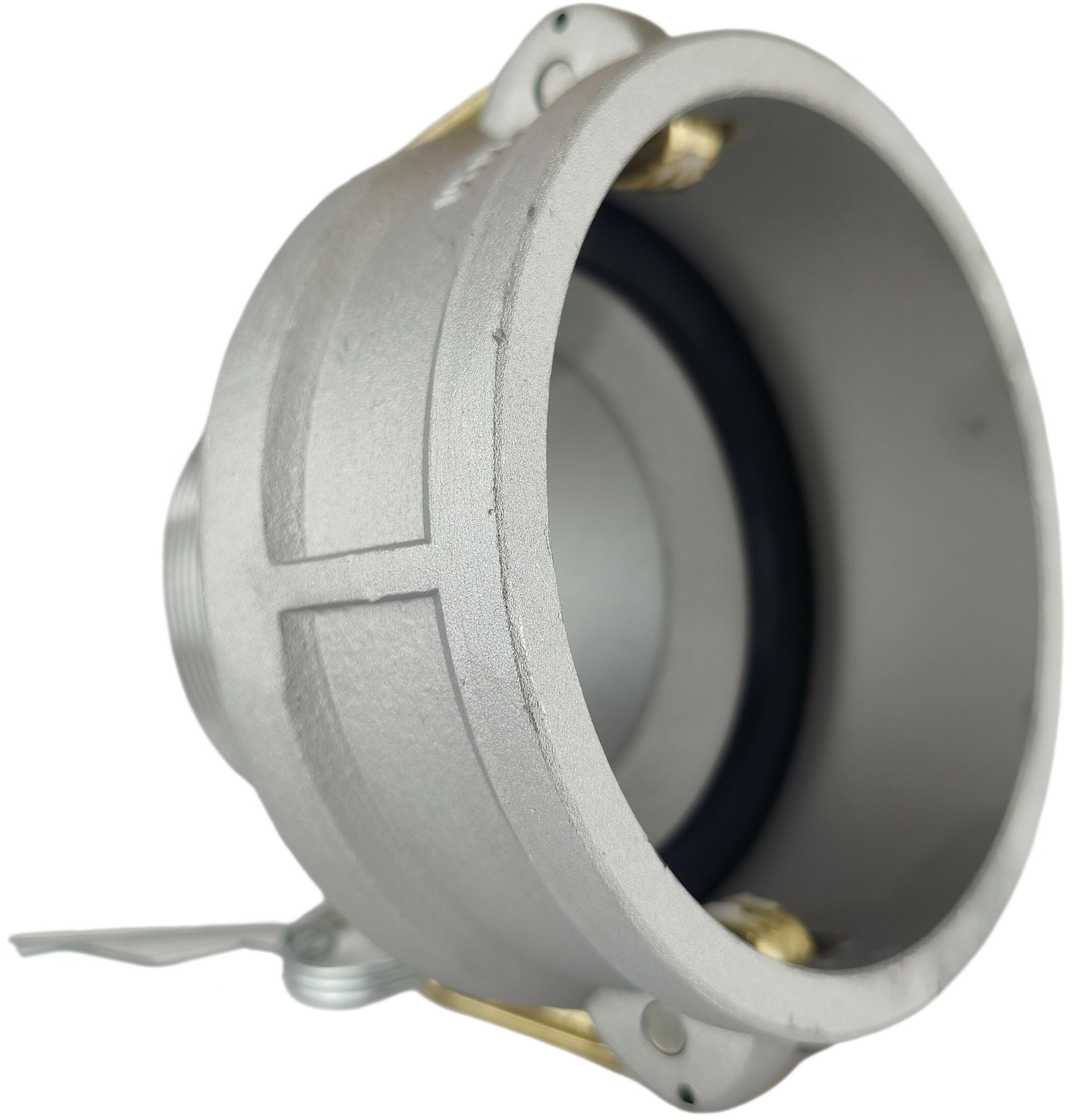 Адаптер camlock-AL BR2030 розетка 2" D200/camlock 50 зовнішня різьба 3" 75 (EE50363248)