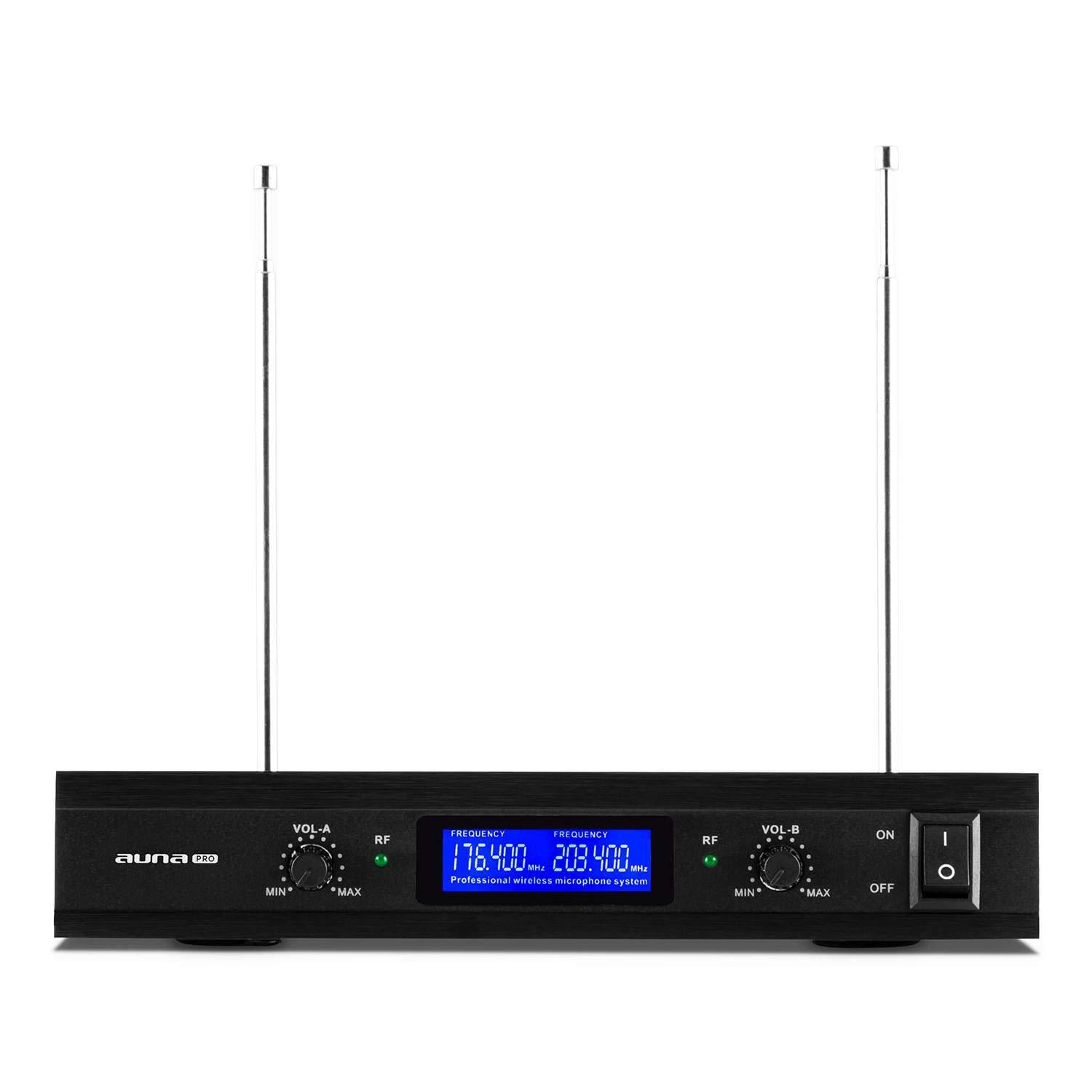 Микрофонная система Auna VHF-400 Duo1 профессиональная беспроводная