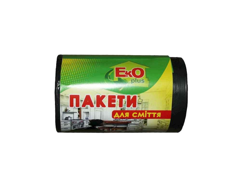 Пакеты для мусора EKO PLUS 35 л 100 шт. Черный (907146)