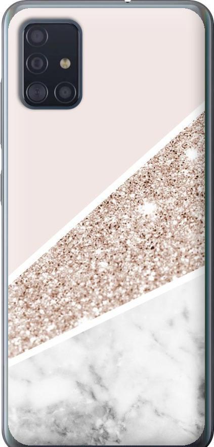 Чехол на Samsung Galaxy A51 2020 A515F Пастельный мрамор (4342t-1827-42517)