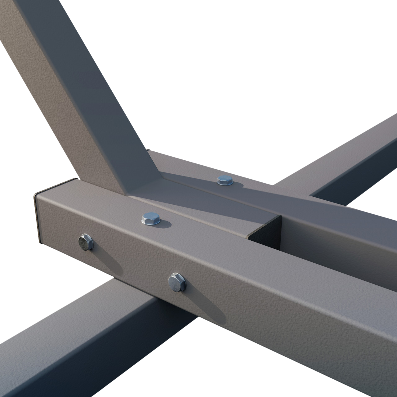 Стійка для двомісного гамака WCG металевий каркас квадратний профіль 50х50 мм Тауп (W-5050-T1) - фото 7