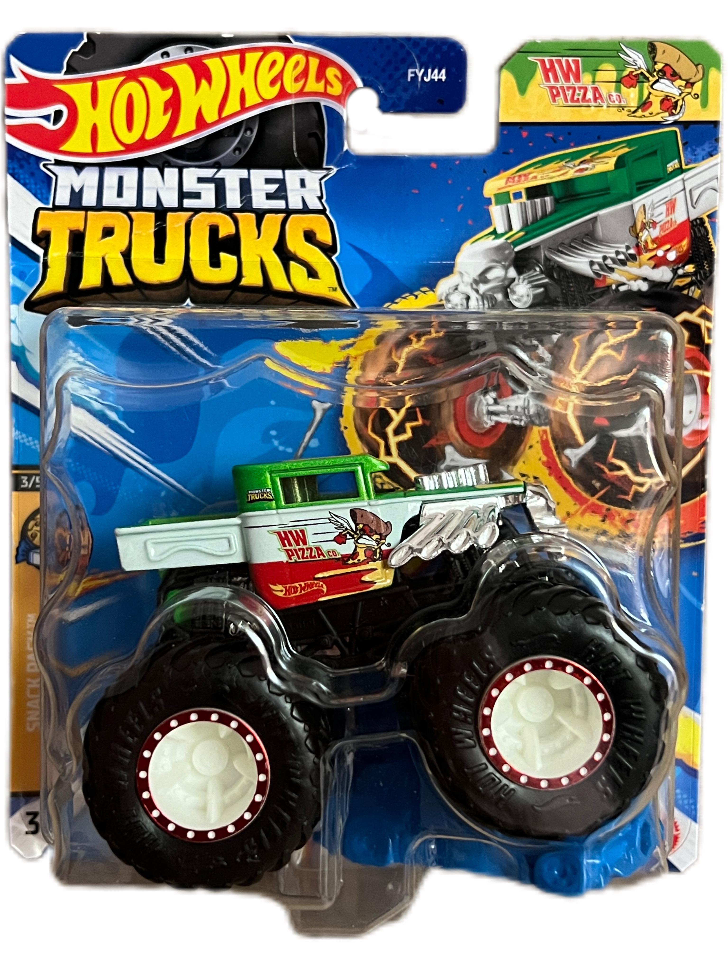 Игрушечная машинка-внедорожник Hot Wheels Monster truck Snack Pack HW Pizza (13919559)