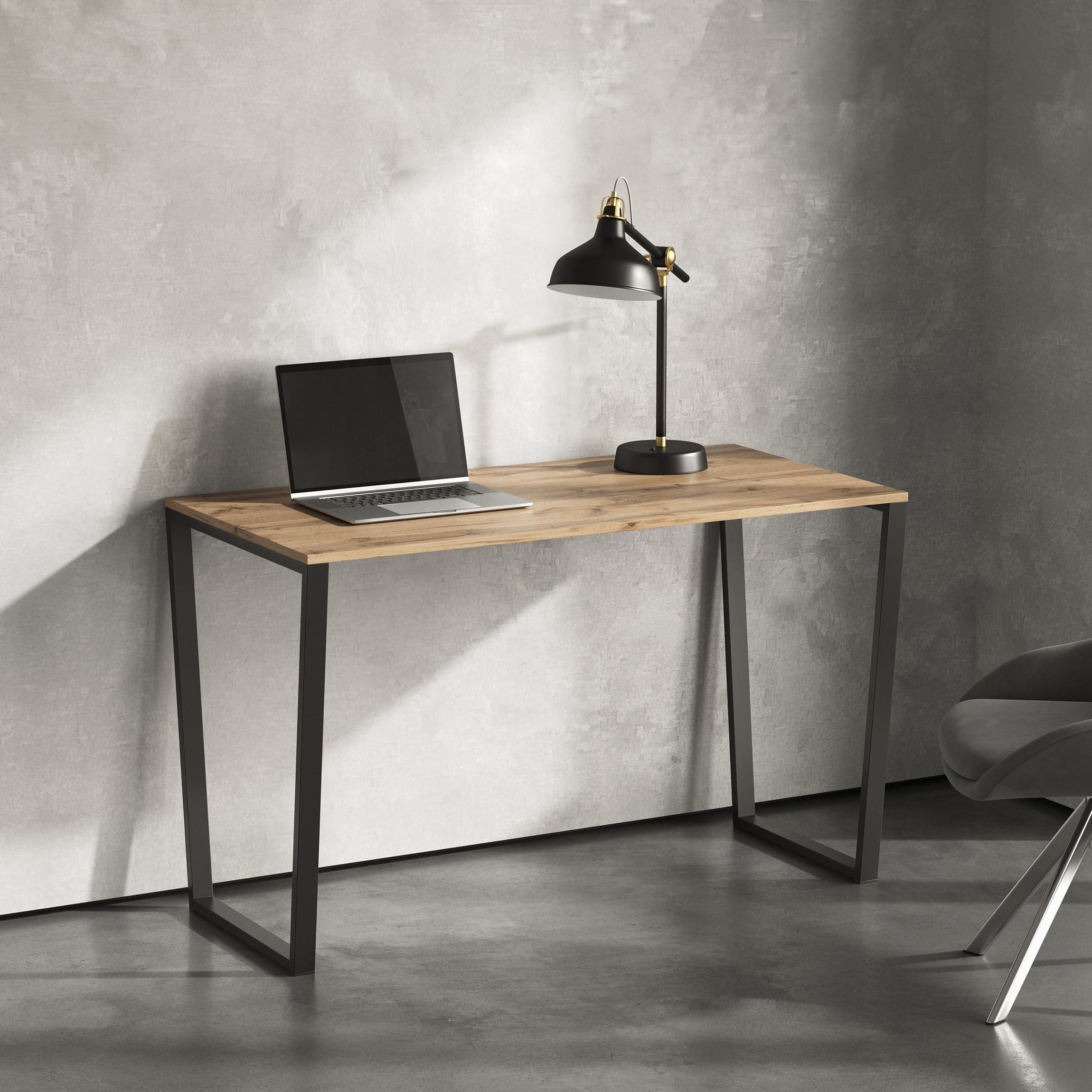 Стол письменный лофт Серия 2 1200х500х16 мм Дуб Аппалачи - фото 1