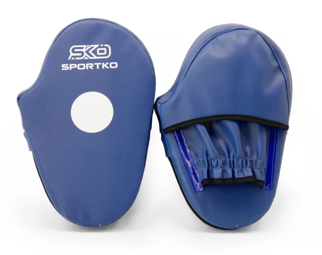 Лапы Sportko ПД3 боксерские р.30х20х5 см винил-кожа Синий (6936116105789)