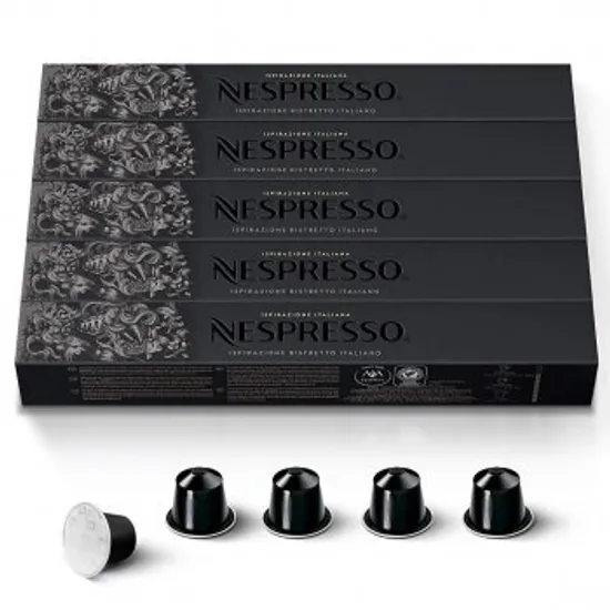 Набор кофе в капсулах Nespresso Ispirazione Ristretto Italiano 50 капсул