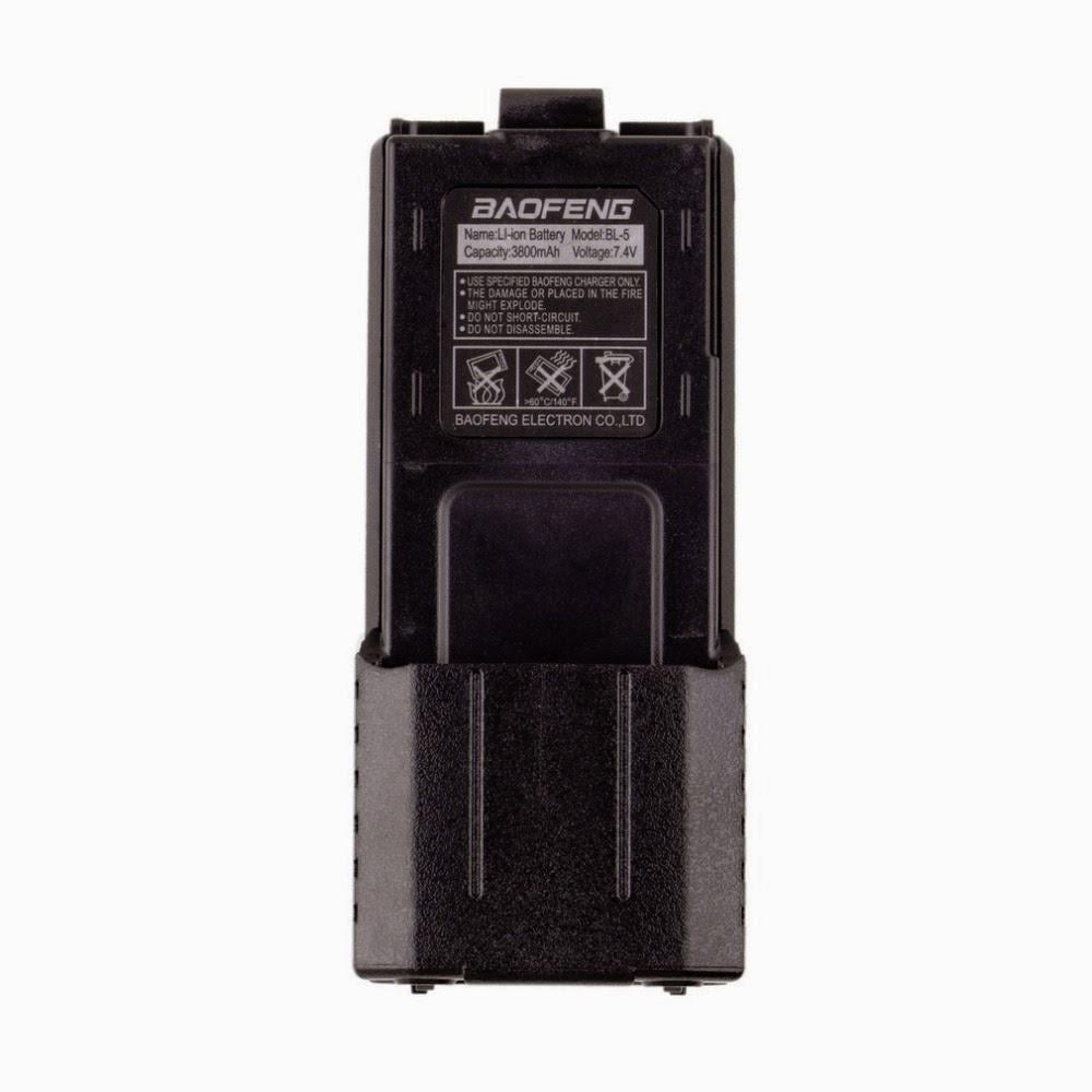 Акумуляторна батарея до рації BAOFENG UV-5R 3800 mAh (BL-5L)