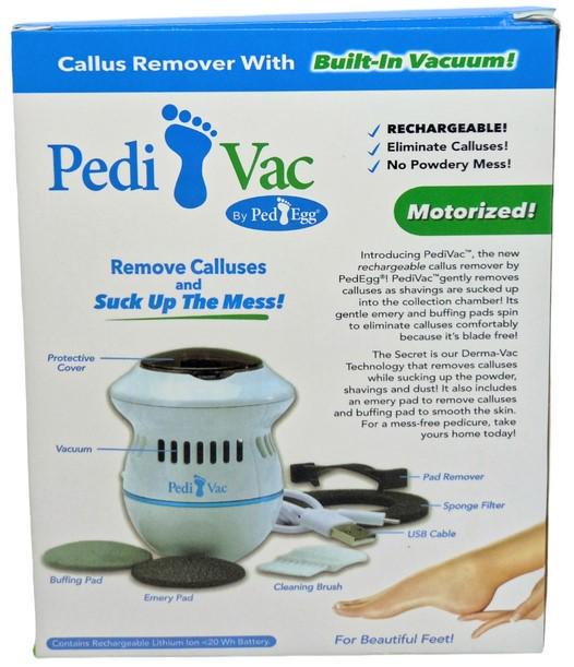 Скребок электрический аккумуляторный Pedi Vac для гладких пяток (2104618370) - фото 6 Скребок электрический аккумуляторный Pedi Vac для гладких пяток (2104618370) - фото 6