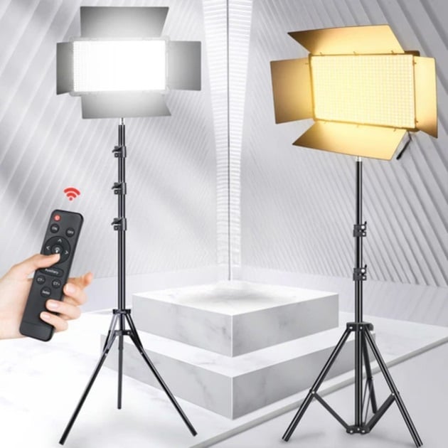 Відеосвітло професійне LED Light RL-900 35W з пультом (tf5095) - фото 7 Відеосвітло професійне LED Light RL-900 35W з пультом (tf5095) - фото 7