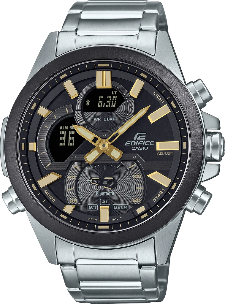 Наручные часы мужские Casio Edifice ECB-30DB-1A9EF со стальным корпусом/водозащитой 100 м Черный (3100234230) Наручные часы мужские Casio Edifice ECB-30DB-1A9EF со стальным корпусом/водозащитой 100 м Черный (3100234230)