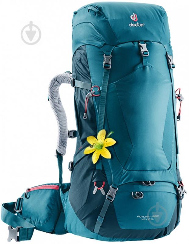 Рюкзак Deuter Futura Vario 45+10 SL Denim-Arctic (1052-3402018 3388) Рюкзак Deuter Futura Vario 45+10 SL Denim-Arctic (1052-3402018 3388)
