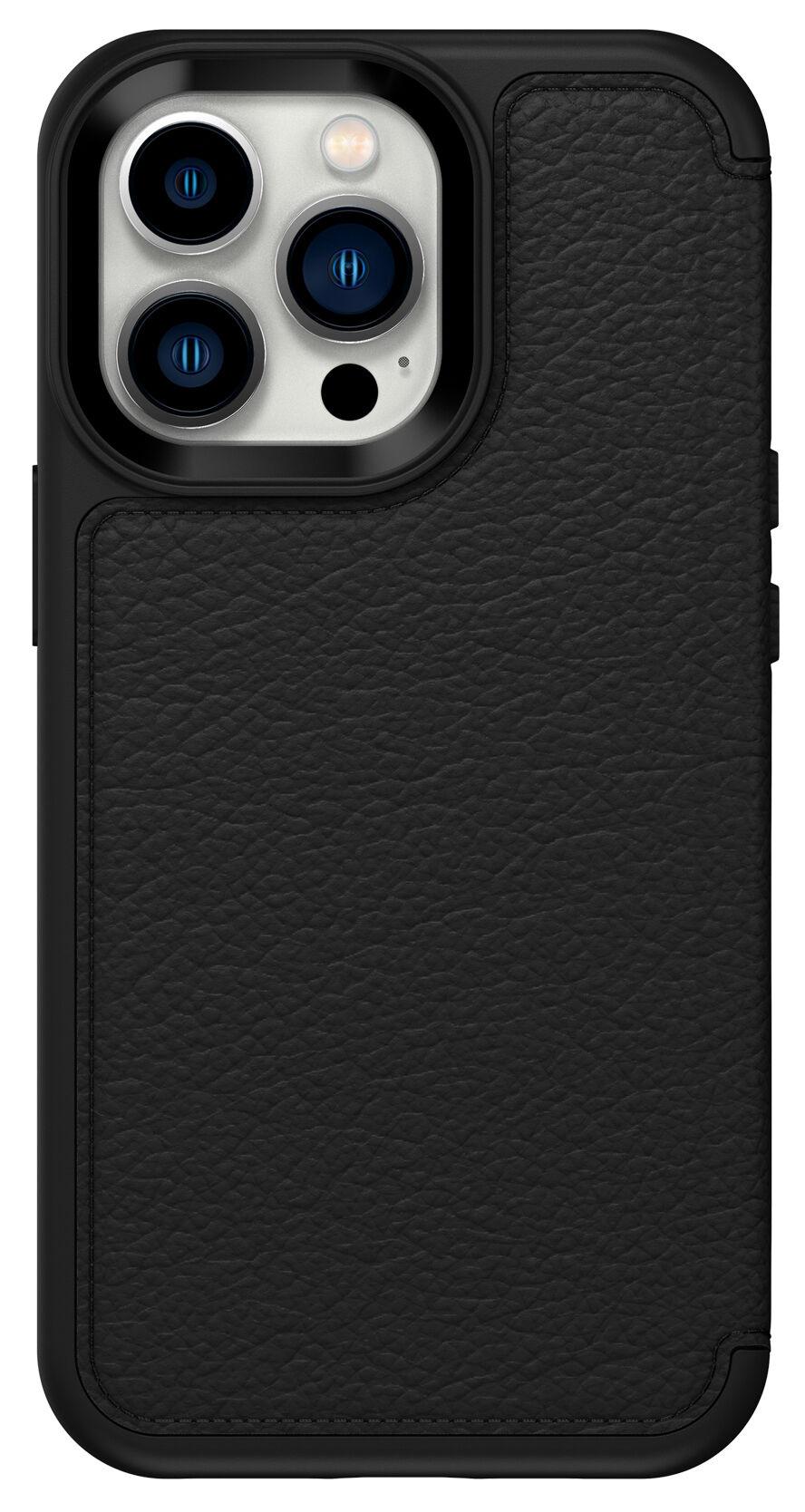 Чехол книжка кожаный противоударный OtterBox Strada Series 77-85800 для Iphone 13 Pro Max/12 Pro Max (6.7") Black - фото 7