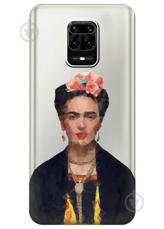 Прозрачный силиконовый чехол iSwag для Xiaomi Redmi Note 9S с рисунком - Фрида Кало (M1714) Прозрачный силиконовый чехол iSwag для Xiaomi Redmi Note 9S с рисунком - Фрида Кало (M1714)