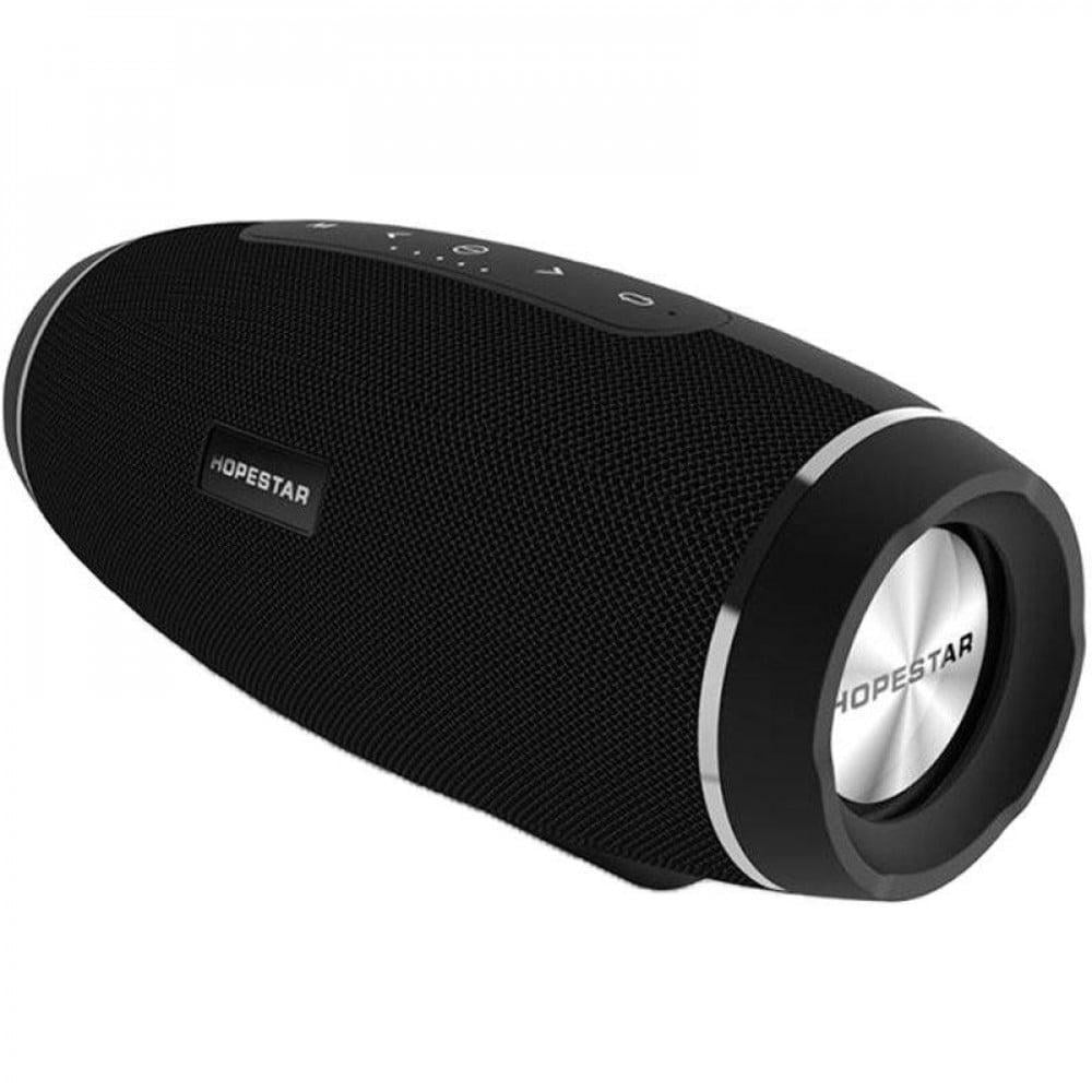 Колонка беспроводная Hopestar H27 IPX6 с FM-радіо и PowerBank Черный (00035)