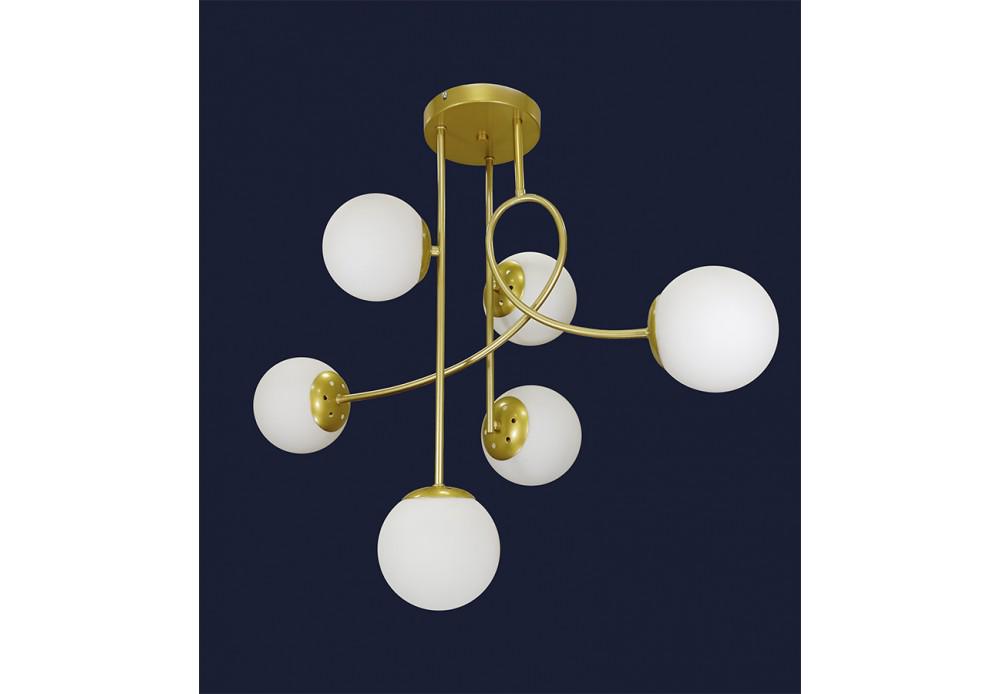 Люстра Levistella 752L7914-6 GD+WH Люстра Levistella 752L7914-6 GD+WH