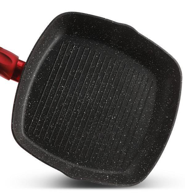 Сковорода гриль Edenberg EB-7414 28 см - фото 2