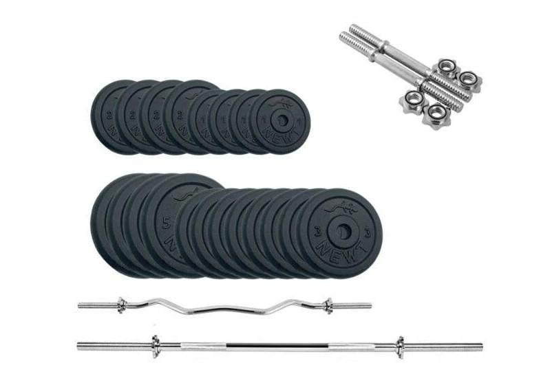 Штанга и гантели металлические Newt Gym Set-HW Home 72 кг