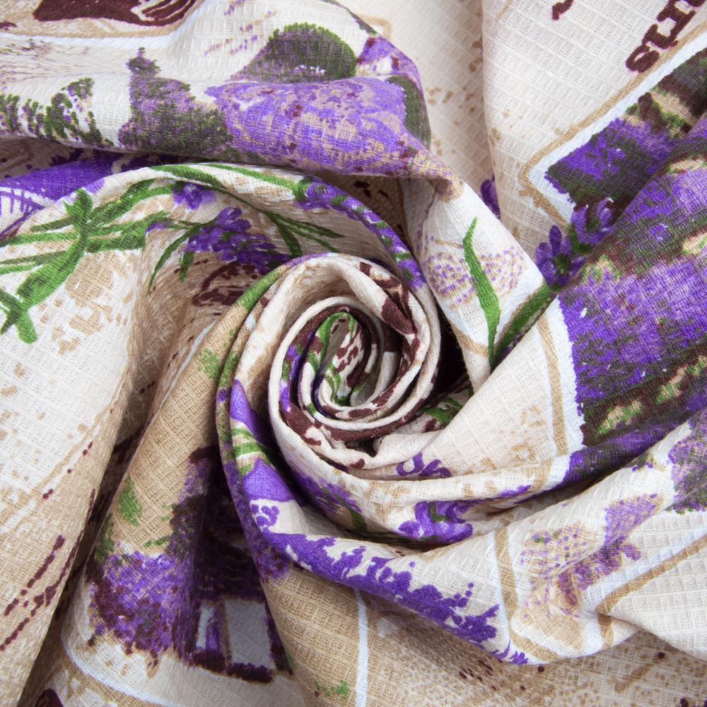 Ткань полотенцевая вафельная Прованс (24665)