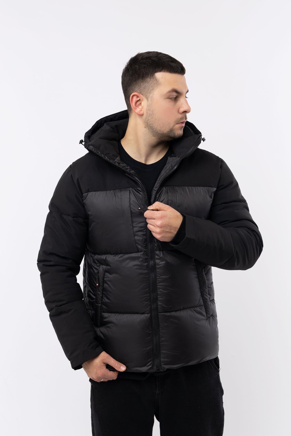 Куртка мужская ЦБ-00220282 р. 54 Черный (28422037)