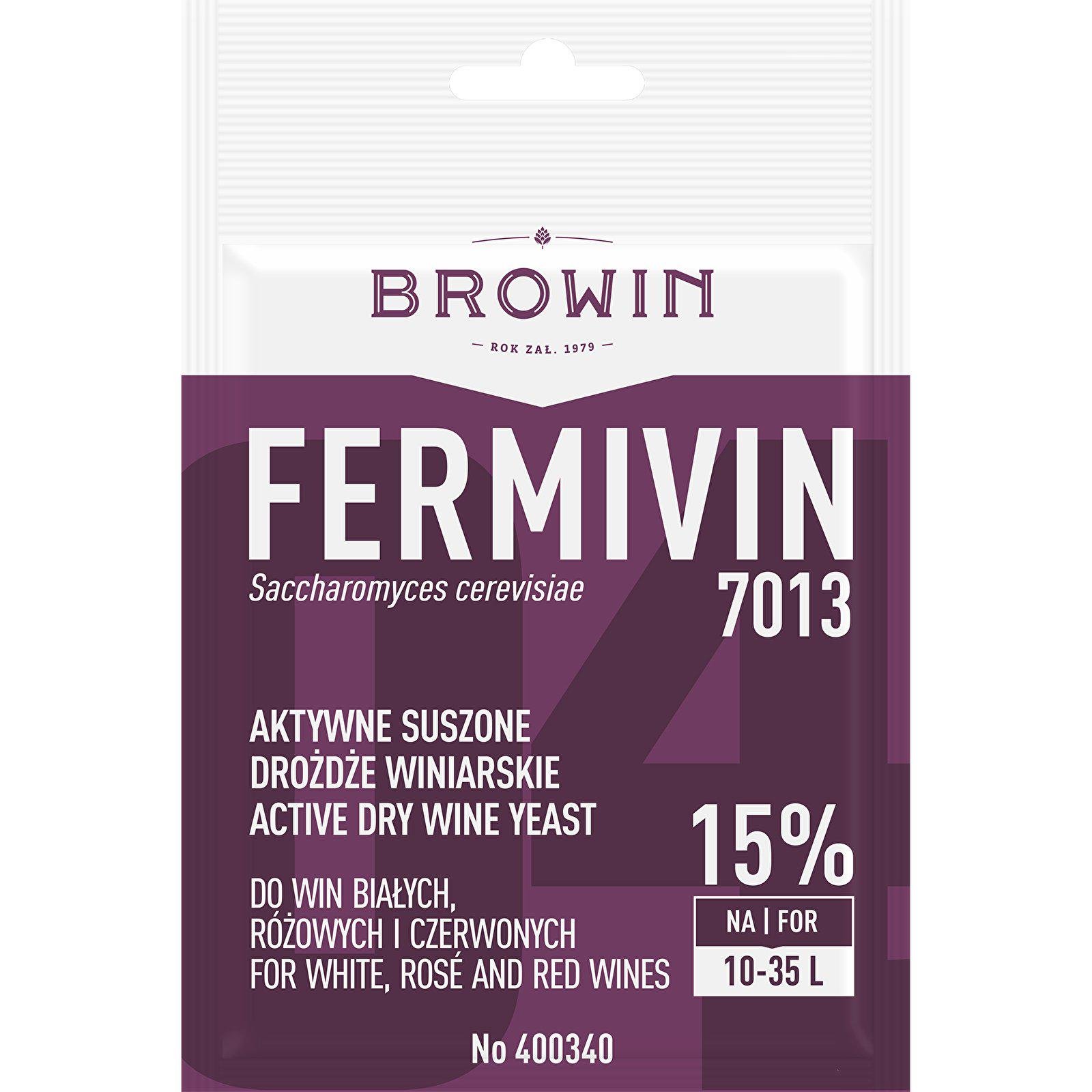 Дрожжи винные сухие Browin Fermivin 7013 7 г (400340)