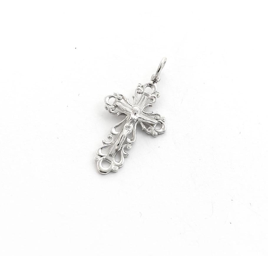 Кулон крест маленький Maxi Silver 7629 (87629)