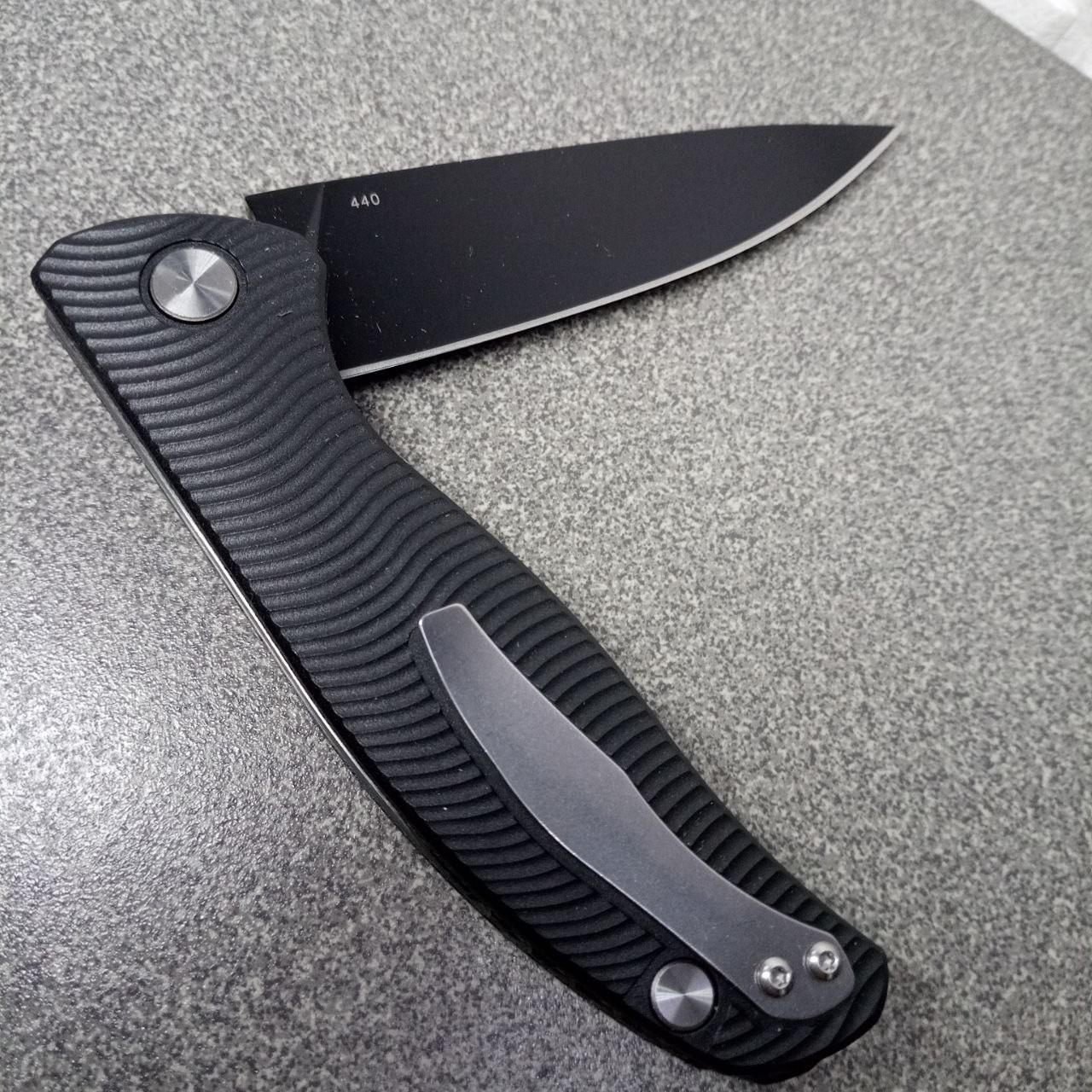 Складний ніж Чорний (712/3к) - фото 4