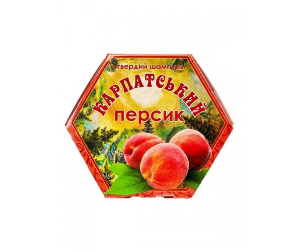 Шампунь твердый Персик ручной работы