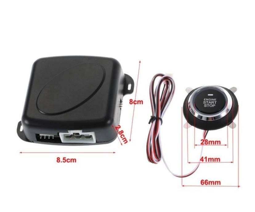 Кнопка запуска двигателя с иммобилайзером Smart start system (91bebb88) - фото 3 Кнопка запуска двигателя с иммобилайзером Smart start system (91bebb88) - фото 3