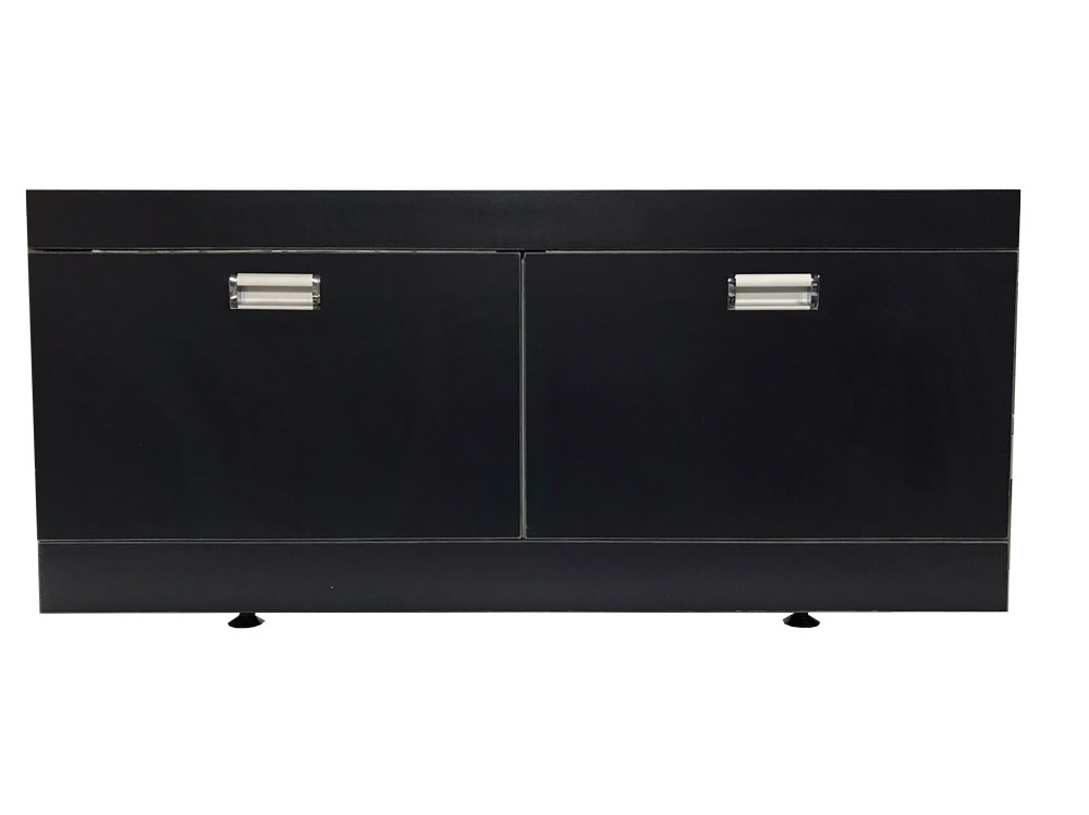 Панель для ванни з відкидними дверцятами Креатив Антрацит 170 см