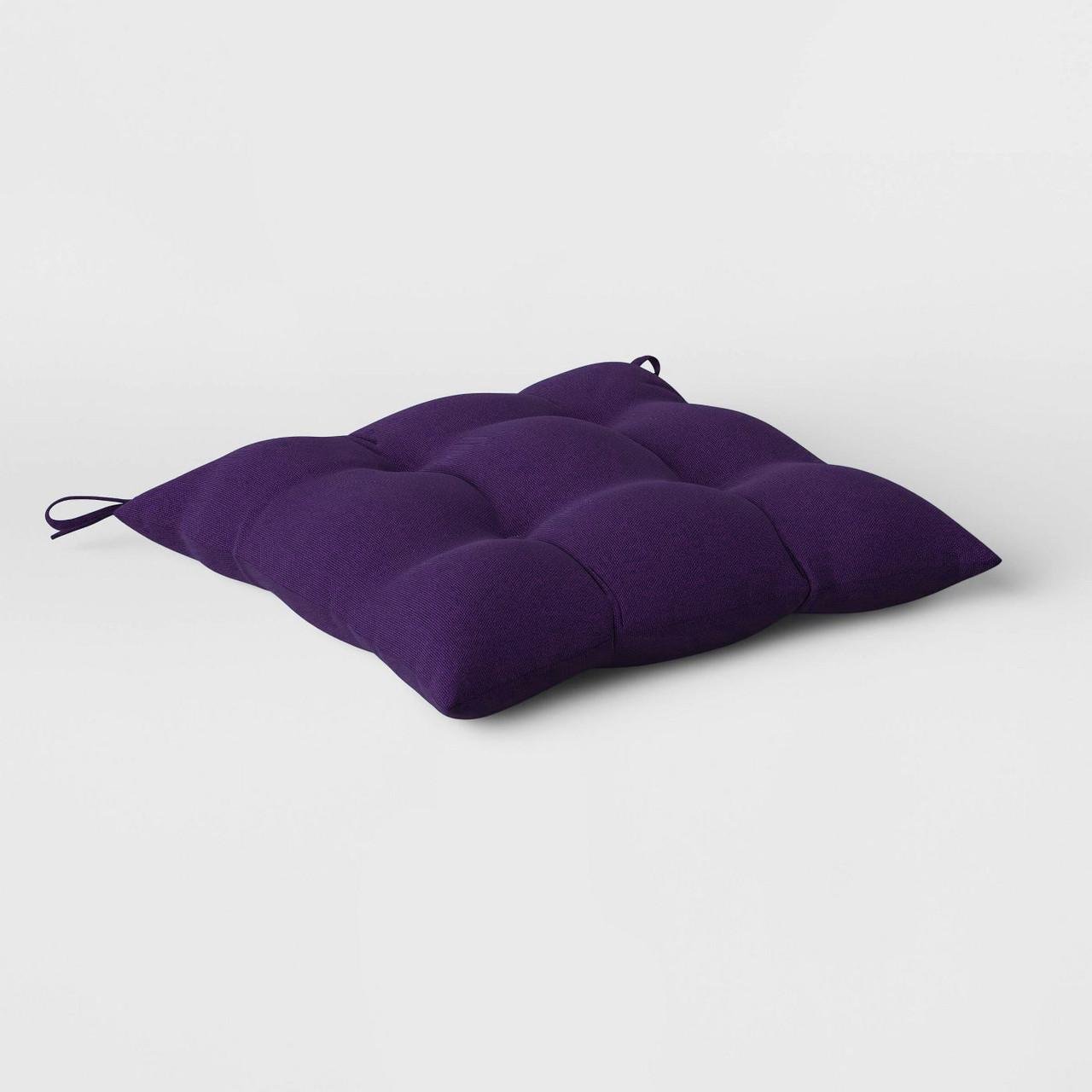 Подушка на стул/скамейку BIG YETI 40x5x40 см квадратная ткань дралон Фиолетовый (1495447290) - фото 2 Подушка на стул/скамейку BIG YETI 40x5x40 см квадратная ткань дралон Фиолетовый (1495447290) - фото 2