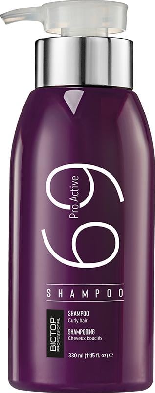 Шампунь для вьющихся волос BIOTOP 69 Pro Active питание увлажнение и защита локонов 330 мл (46002)