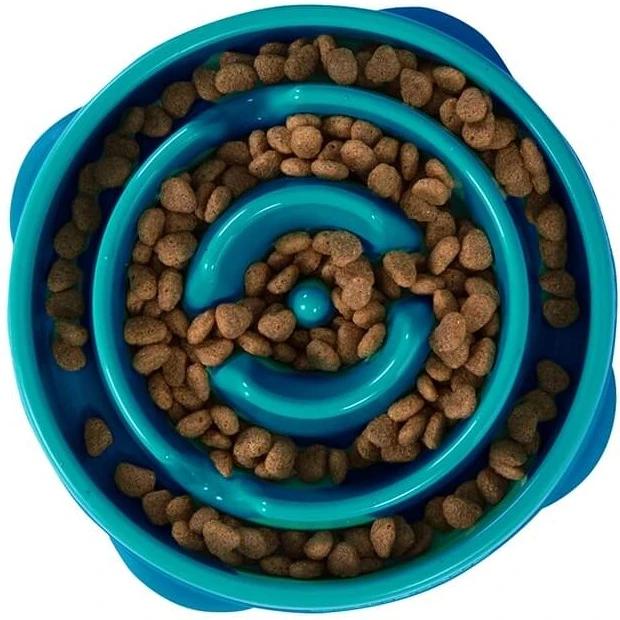 Миска-лабиринт для собак OUTWARD HOUND Fun Feeder 5,5х20,2 см Бирюзовый (oh51006)