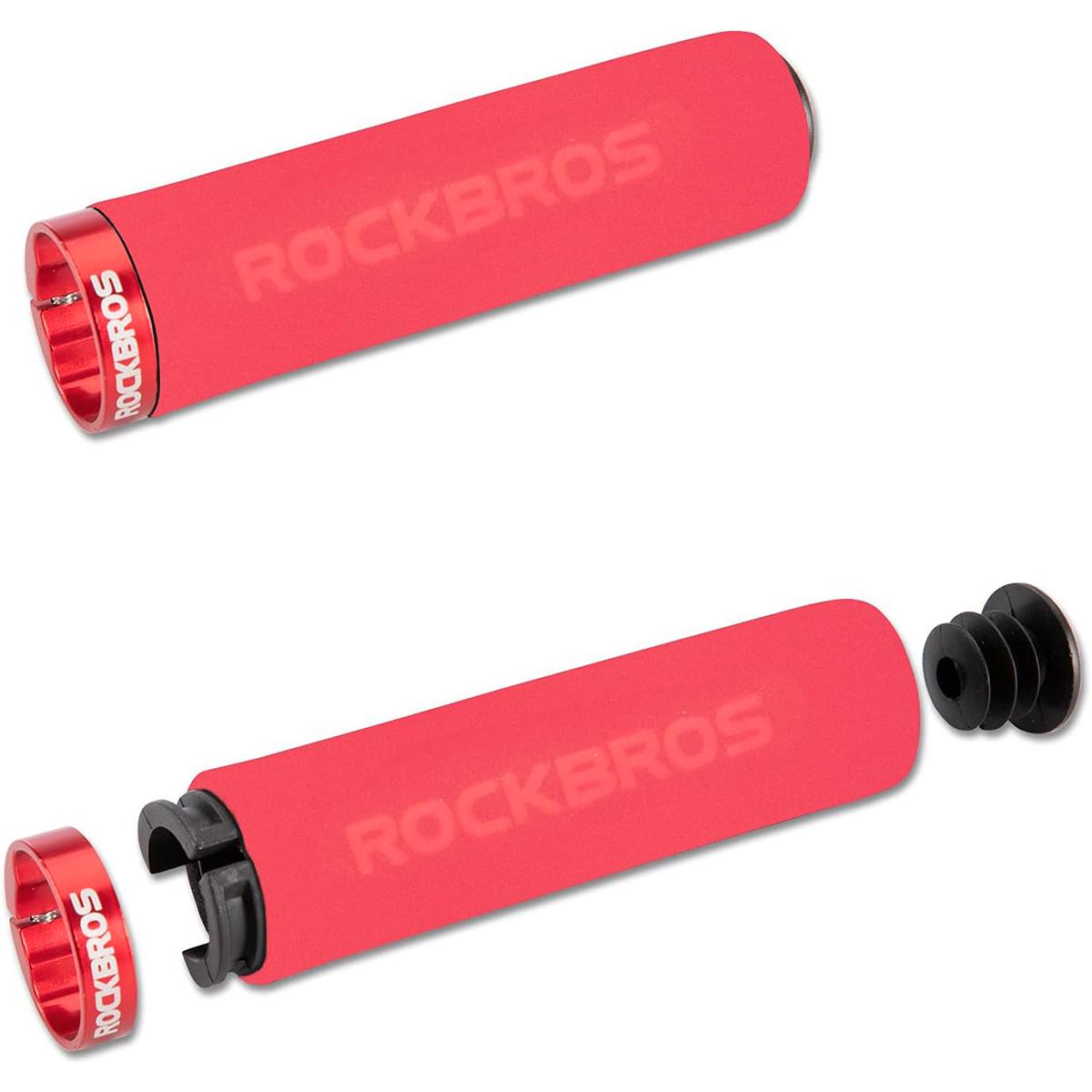 Грипсы Rockbros BT1001 Красный (RB-BT1001-2824) - фото 3 Грипсы Rockbros BT1001 Красный (RB-BT1001-2824) - фото 3