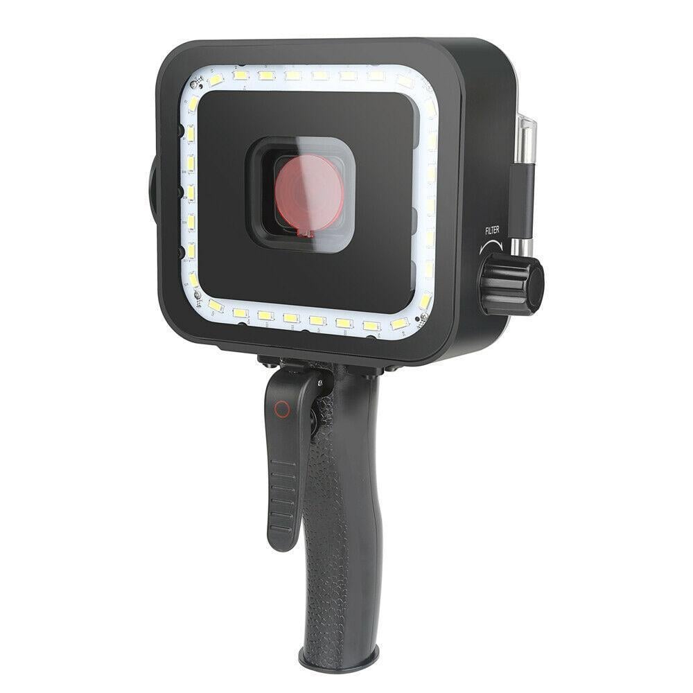 Свет вспышка водонепроницаемый Led со светофильтром для экшн камер GoPro Hero 5 6 7 № XTGP540