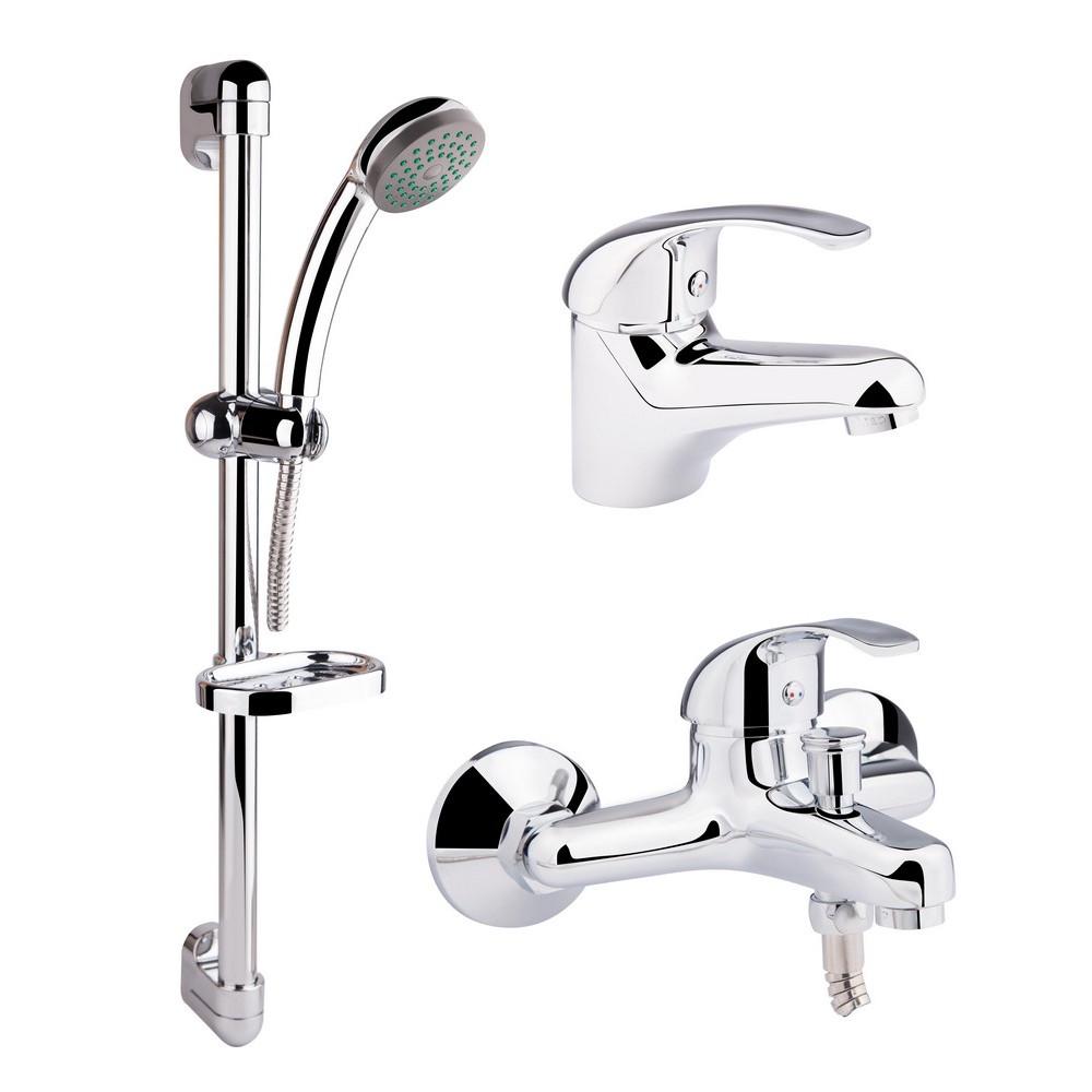 Набор смесителей Qtap Set CRM 40-111 (SD00030163) Хром