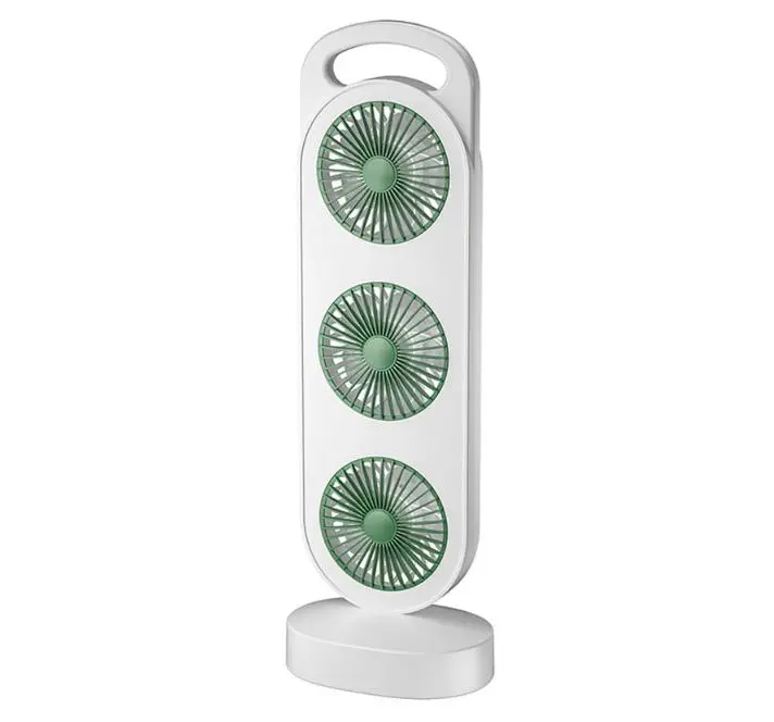 Вентилятор аккумуляторный, 1200мАч Белый (10-18-2054046)