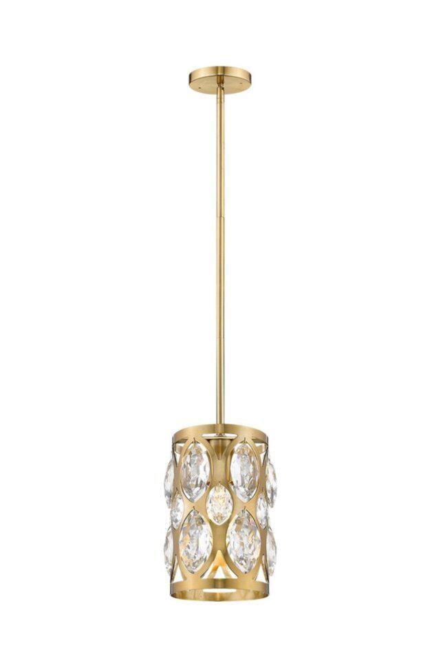 Люстра WunderLicht Br6755 15,5x129 см Прозрачно-золотистый (BR6755-31)