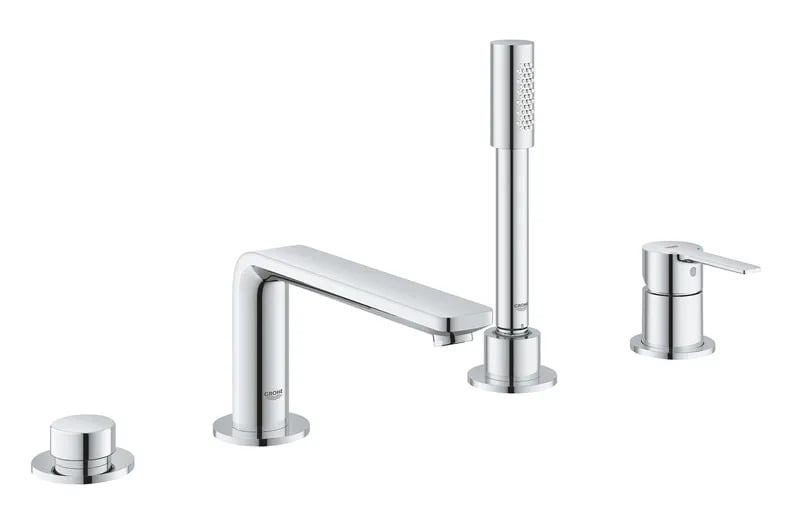 Змішувач одноважільний Grohe Lineare для ванни на 4 отвори (19577001) Змішувач одноважільний Grohe Lineare для ванни на 4 отвори (19577001)
