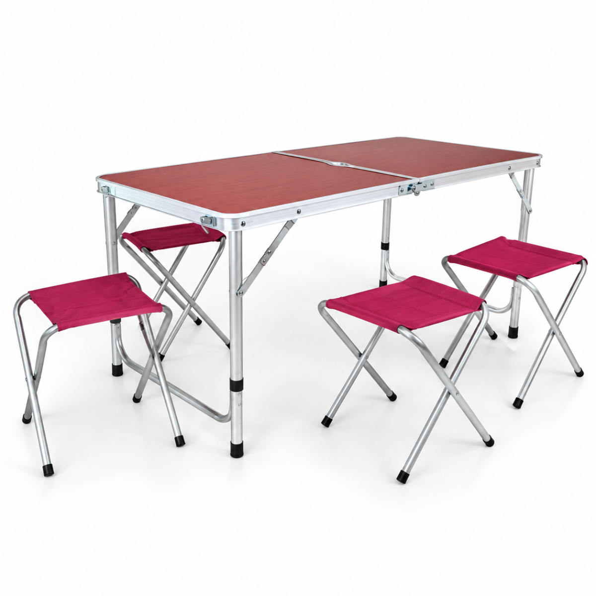 Набор туристической мебели 120х60х70/55 см (SB-335-Cherry.)
