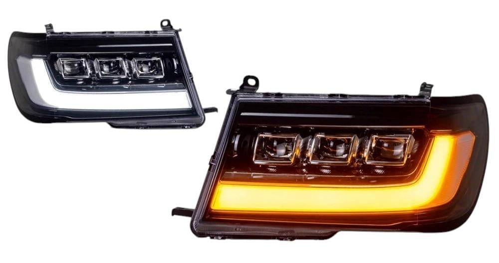 Автомобильные фары передние Toyota Land Cruiser 100 1998-2004 (2808293217)