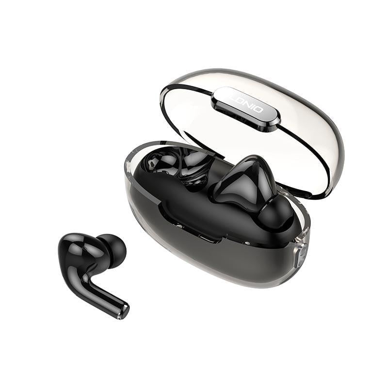 Наушники беспроводные LDNIO TWS HD BT Earbuds T02 Black (575736)