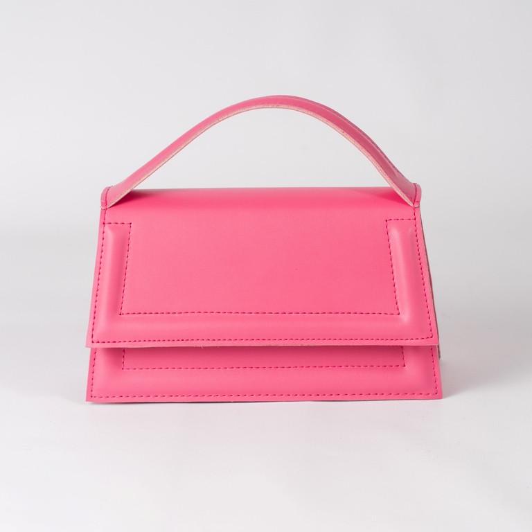 Сумка женская кросс-боди из гладкой экокожи XENIA № 17-24 Розовый - фото 1 Сумка женская кросс-боди из гладкой экокожи XENIA № 17-24 Розовый - фото 1